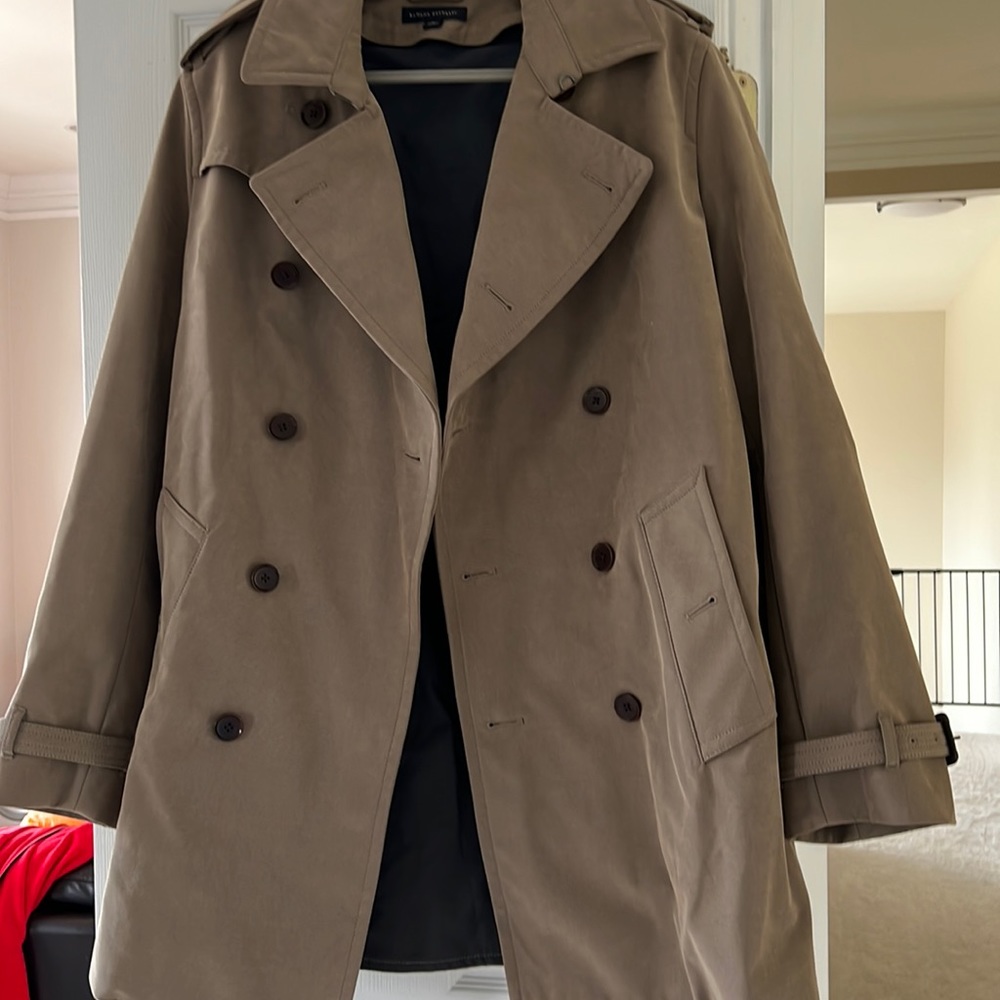 Banana republic men’s trench coat